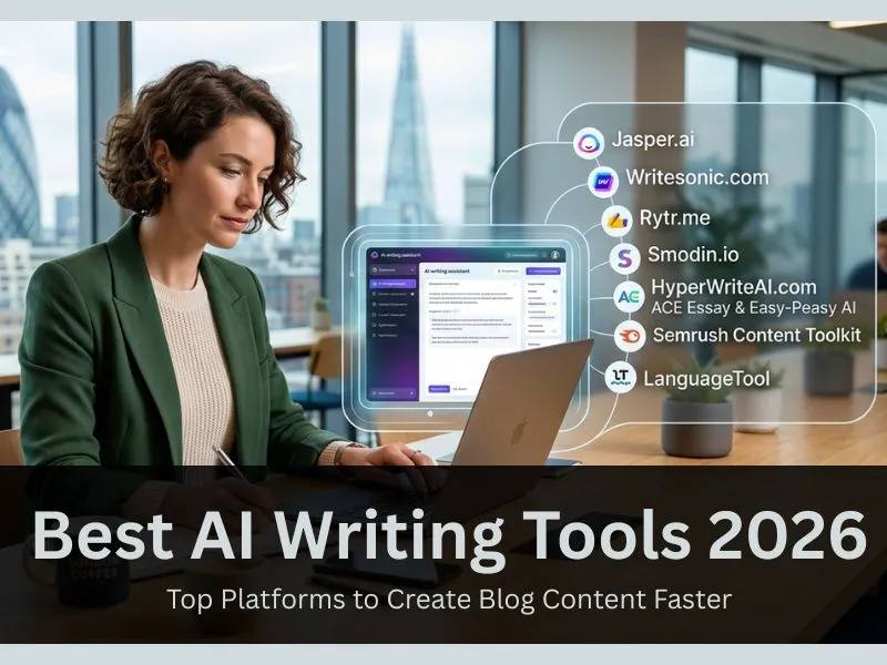 Best AI Writing Tools 2026 Top Platforms to Create Blog Content Faster