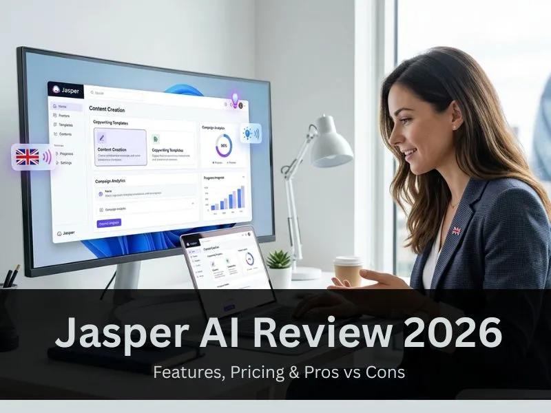 Jasper AI Review 2026 Features, Pricing & Pros vs Cons